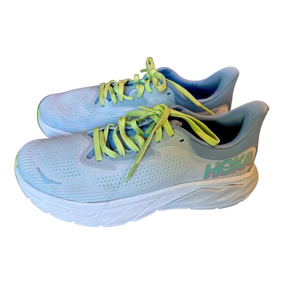 Women’s Hoka Arahi 7 Running Stability Trainer Illusion Dusk Blue 1147851 ISK 8B - Picture 4 of 13